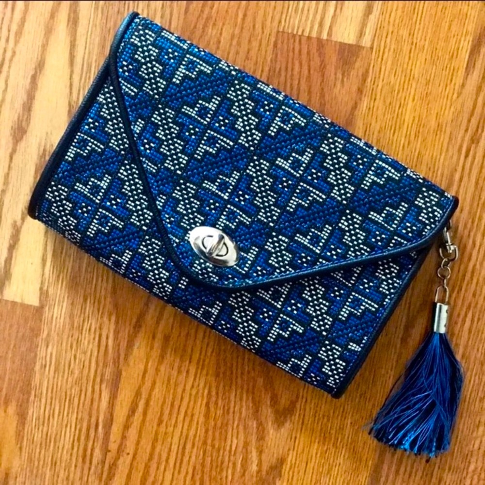 Blue Patterned Bag - Picture 6 of 16